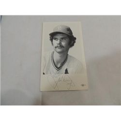 JOHN DENNY SIGNATURE AUTOGRAPH  ON PHOTO CARD