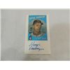 Image 1 : GEORGE BAMBERGER SIGNATURE AUTOGRAPH ON CARD