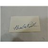 Image 1 : BABE RUTH SIGNATURE AUTOGRAPH NO COA