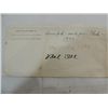 Image 1 : MEL OTT SIGNATURE AUTOGRAPH ON ENVELOPE NO COA