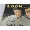 Image 2 : JOE DIMAGGIO SIGNATURE AUTOGRAPH ON LOOK MAGAZINE
