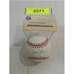 RAWLINGS BASEBALL AUTOGRAPHED TOM SEAVER COA