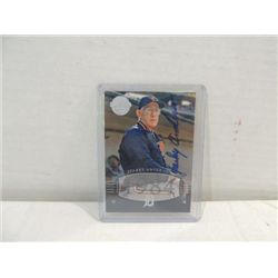SPARKY ANDERSON SIGNATURE AUTOGRAPH ON CARD NO COA
