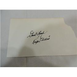 ROGER MARIS CUT SIGNATURE AUTOGRAPH NO COA