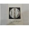 Image 1 : JOE DIMAGGIO SIGNATURE AUTOGRAPH ON LOGO NO COA
