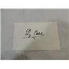 Image 1 : TY COBB CUT SIGNATURE AUTOGRAPH NO COA