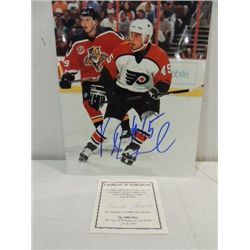KINNIE PROSPAL SIGNATURE AUTOGRAPH ON HOCKEY PHOTO
