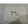 Image 1 : LUCILLE BALL & DESI ARNEZ CUT AUTOGRAPH NO COA