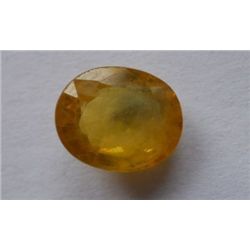 Yellow Sapphire 4.5 CTW Loose Gemstone