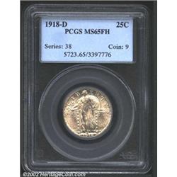 1918-D 25C MS65 Full Head PCGS. The economic growth of the First World War resulted in considerable.