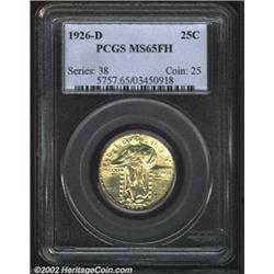 1926-D 25C MS65 Full Head PCGS. Despite a published mintage figure of 1.7 million pieces, which is l