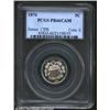 1870 5C PR66 Cameo PCGS. A brilliant and well struck Gem with seemingly pristine surfaces. The cameo