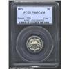 1871 5C PR65 Cameo PCGS. Nicely mirrored fields and gently frosted devices create a pleasing though.