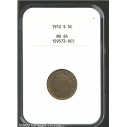 1912-S 5C MS64 NGC. There are no areas of bothersome striking incompleteness on either side of this.