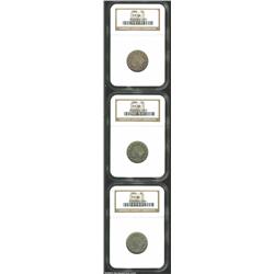 1884 5C PR64 NGC, FS-13.8, Breen-2539, crimson and green patina with the date especially sharply rep