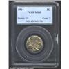 Image 1 : 1914 5C MS65 PCGS. Attractive golden patina with a slight powder blue wash of color especially evide