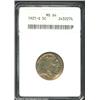 1921-S 5C MS64 ANACS. The only branch mint Buffalo Nickel dated 1921, the '21-S was produced to the.
