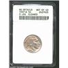 Image 1 : 1937-D 5C Three-Legged--Cleaned--ANACS. AU Details, Net XF40. A sharply detailed steel-gray example.