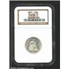 1879 25C MS65 NGC. The Seated Liberty has light gold color, while the reverse is fully brilliant. A.
