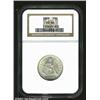 1889 25C MS66 NGC. A well struck Gem with flashy luster and a seemingly pristine obverse. Only 12,00