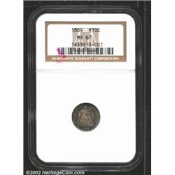 1864 H10C MS67 NGC. Since silver coins did not circulate in the North during the Civil War, it shoul