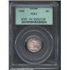 Image 1 : 1880 10C MS64 PCGS. The borders are lightly speckled with green-gray patina. A lustrous and mildly p