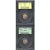 Image 1 : 1893 10C MS63 PCGS, appearing finer than the stated grade, the relatively smooth surfaces are bathed