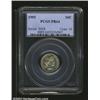 Image 1 : 1905 10C PR64 PCGS. The 05 in the date is boldly repunched northeast. A razor-sharp near-Gem with hi