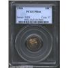 Image 1 : 1908 10C PR66 PCGS. Outrageously toned with gold, lime-green, and mauve colors. A razor-sharp Gem th