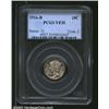 Image 1 : 1916-D 10C VF35 PCGS. Silver-gray color with some charcoal patina that outlines the devices. The obv