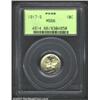 1917-S 10C MS66 PCGS. Well struck except for the central bands. A lustrous Gem that has clean surfac