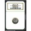 1921-D 10C MS65 Full Bands NGC. Ex: Eliasberg. Offered as lot 1329 in the first Eliasberg sale, wher