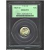 1925-D 10C MS64 Full Bands PCGS. A well struck and lustrous near-Gem with light streaks of golden-br