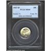 1927-D 10C MS64 PCGS. Light apricot patina. Flashy and carefully preserved with a typical strike. St