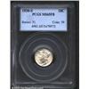 1930-S 10C MS65 Full Bands PCGS. Lustrous with a faint dusky crimson primarily on the reverse. A cou