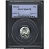1931-D 10C MS66 Full Bands PCGS. A brilliant and flashy Gem with seemingly pristine surfaces. A vert