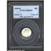 1936-D 10C MS66 Full Bands PCGS. Milky green-gray patina. A lustrous Gem with a razor-sharp strike a