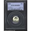 1938 10C MS68 Full Bands PCGS. Bright and lustrous with no apparent marks on either side, this coin.