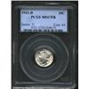 1941-D 10C MS67 Full Bands PCGS. Essentially brilliant, but the portrait has faint powder-blue color