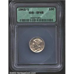 1942/1 10C XF45 ICG. Gently circulated with no major impairments and still retaining a small amount.