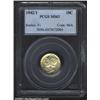 1942/1 10C MS63 PCGS. This is an excellent representative of this scarce overdate issue and it repre