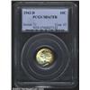 1942-D 10C MS67 Full Bands PCGS. Lustrous well preserved surfaces with dark rainbow coloration towar