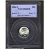 1944-D 10C MS68 Full Bands PCGS. A brilliant and lustrous Superb Gem that has a nearly full strike a