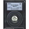 1945-S 10C Micro S MS66 Full Bands PCGS. Lustrous with a few spots of crimson in the reverse fields.