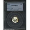 1939 10C PR66 PCGS. Light lemon-gold patina. A razor-sharp and seemingly pristine Gem. The fields ha
