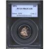 1876 20C PR63 Cameo PCGS. Warm frosting over the devices and shimmering reflectivity in the fields e