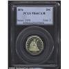 1876 20C PR66 Cameo PCGS. The finest of several proof 1876 Twenty Cent Pieces in this sale, this is.