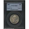 1807 25C MS64 PCGS. B-1, R.2. The fourth and final Quarter of the Draped Bust, Heraldic Eagle type,.