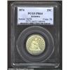 1874 25C Arrows PR64 PCGS. Both sides of this well preserved near-Gem shimmer with reflectivity bene