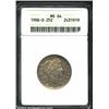 1906-O 25C MS64 ANACS. Rich silver-gray patina. A sharply struck near-Gem with good luster and pleas